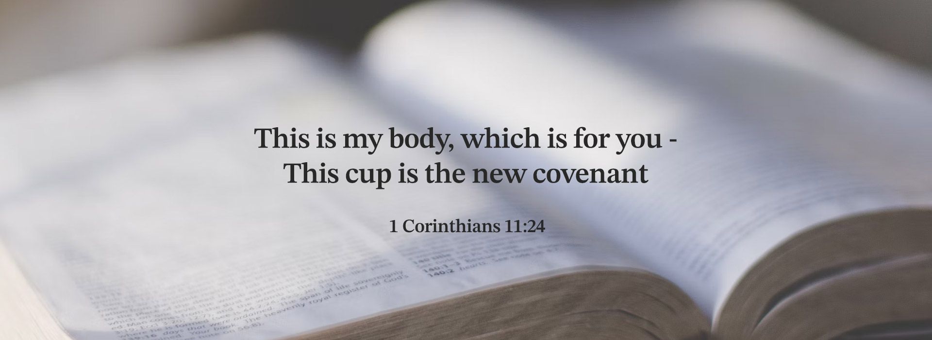 Banner Image 3 For Holy Thursday