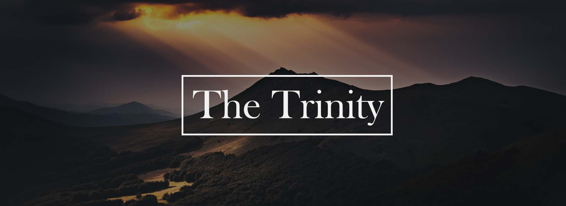 Banner Image 3 For The Most Holy Trinity